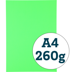 8004067 A4 Fluorescerende Grønn Karton
