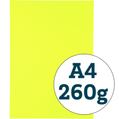 914924 TEXT BOARD A4 YELL FL 250GSM