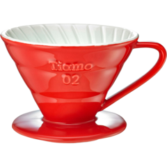 1222029 Kaffefilter Keramiskt V02 Röd