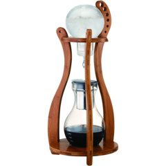 1222192 Cold Brew Coffee Maker with Wooden Stand - 10 Cup
