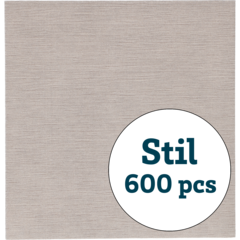 11001 SERVIETT STIL SØLVGRÅ 40x40CM