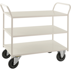 KM4134 Kongamek Hyllevogn 3 Plan Hvit