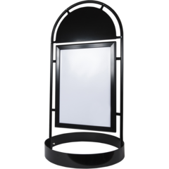 18767 Gatuställ Gotic City svart 70x100cm