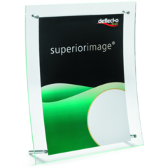 8311492 Akrylställ A4 Edge Sign Böjd