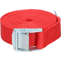 4606112026 Spännband Utan Vinsch Röd 3,5m