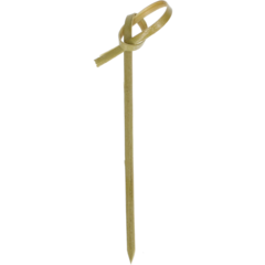 1677011 Cocktailpinne Knot Bambus 60mm