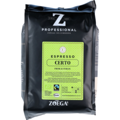 12391123 Kaffe Zoegas Professional Espresso Certo Hele bønner 500g