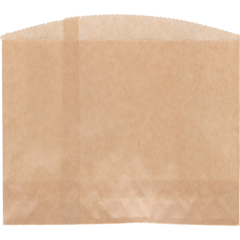 300049-1 POMMES FRIT POSE BRUN 14X11CM