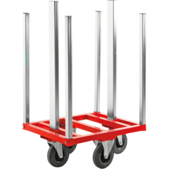 KM224 Kongamek Pallkragsvagn Röd