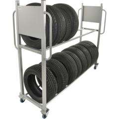 KMD3 Kongamek Däckkärra Grå