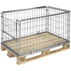 KM6 Pallram Öppning Kortsida