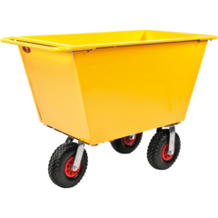 KM143175 AVFALLSVOGN 300L H:91CM GUL