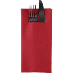 87610 Bestickservett Airlaid Vinröd 40x40cm