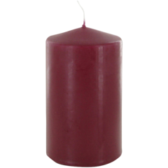 1189220-1 Blockljus Paraffin VinRöd 40h 6,8x13,5cm