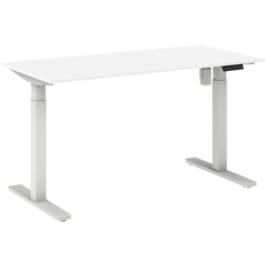 TING16080-WW Skrivbord Kontorsmiljö NS Active Höj/sänkbart Vit