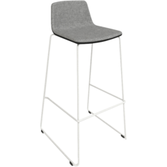TING3-3-03 Barstol Kontorsmiljö Active Stapelbar Grå