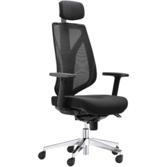 TING1-1-07 Kontorsstol Kontorsmiljö NS07 Svart