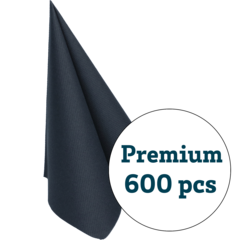 143138 Servett Premium Svart 40x40cm