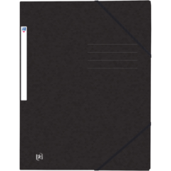 400116306 MAPPE 3-KLAFFER PAPP A4 SORT