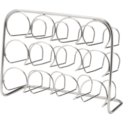 HK230 Kryddställ Hahn Krom 12 Burkar