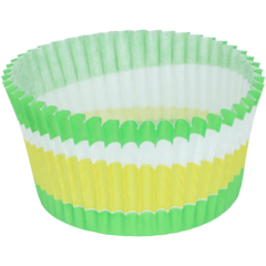 1700177 Smørpapirforme Circle Grøn 52x62mm