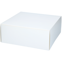 10512510 Tårtkartong Vit 250x250x100mm