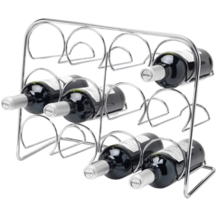 HK310 Vinställ Hahn Pisa Stål 12 flaskor