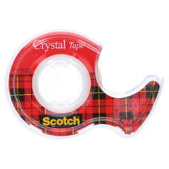 7100088402 Teippi kirkas m. dispenser 3-p