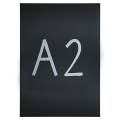 18800A2 Griffelplast Svart A2