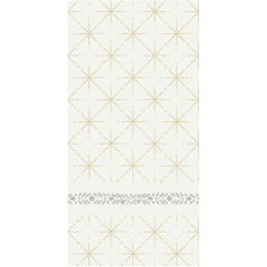 119194275 Servett Duni Dunisoft Glitter White 40x40cm