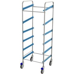 SL239R Diskomat Servicevagn för Diskbackar 50x50 cm - Rostfri