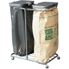 807020G San Sac Rullstativ Combi 2x60L