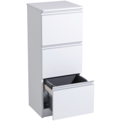 51413VIT San Sac Källsorteringsskåp (3x25L)