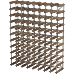 TWR6 Vinställ Traditional Wine Rack Trä 90 flaskor