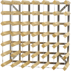 TWR4 Vinställ Traditional Wine Rack Trä 42 flaskor