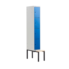 AJ324033 Småfacksskåp AJ Bänkstativ 1 Sektion 4-fack