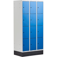 AJ324051 Småfacksskåp AJ med Sockel 3 Sektioner 12-fack