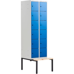 AJ323803 Småfacksskåp AJ Bänkstativ 2 Sektioner 12-fack