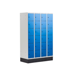 AJ323821 Småfacksskåp AJ med Sockel 4 Sektioner 24-fack