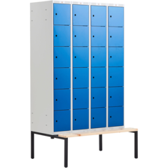 AJ323823 Småfacksskåp AJ Bänkstativ 4 Sektioner 24-fack