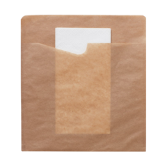 119176569 BioPak Snack Pose Serviet Hvid 194x210mm