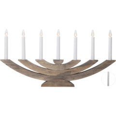 021907 Candle holder Star Trading Navida Brown