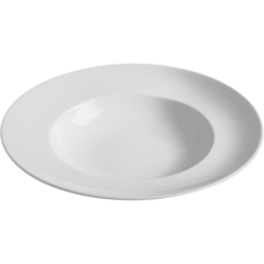 BLO222 Tallrik djup Blocho Kaszub Vit 24cm