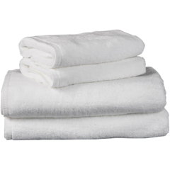 FM85880 Frottéhandduk Fritz Magnus Edge Vit