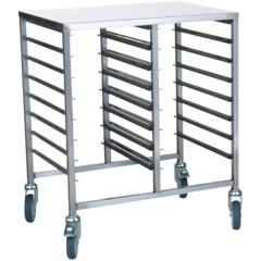 M4111500 Kantinvagn med Toppskiva Hallins 2x8 GN 1/1