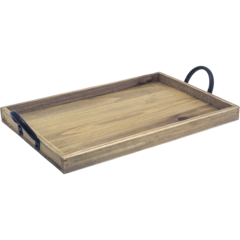 SPT058NAW21 Bricka Rustic Wood Front of the House 22,9x33x2,5cm