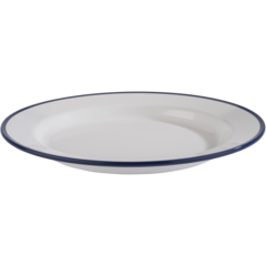 AP84951 Tallrik APS Enamel Look Melamin Vit
