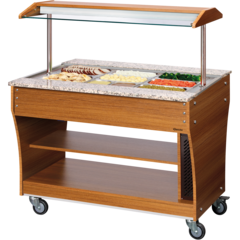 BA125614 Buffevagn Varmhållning Bartscher 3 x GN 1/1-150mm