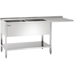 BA16 Bartscher Inmatningsbänk 700 med 2 Hoar Vänster