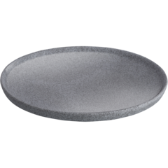 G1X2124 Tallrik G. Benedikt Granit No.1 Glaserad Grå